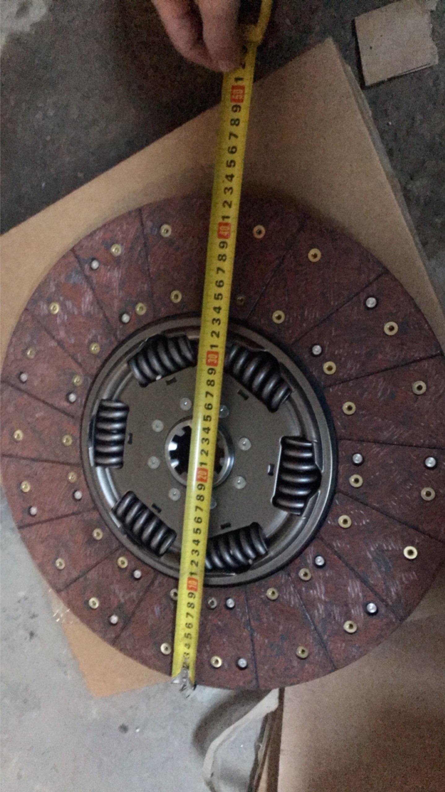 Диск сцепления D=430 втулка d=50,8, z=10 ZF,T5G
